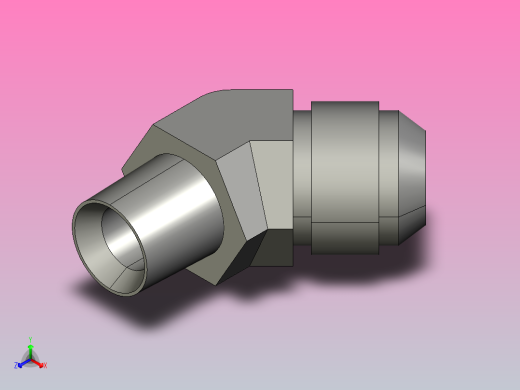 10 6 vtx s硬管接头正等轴测缩略图