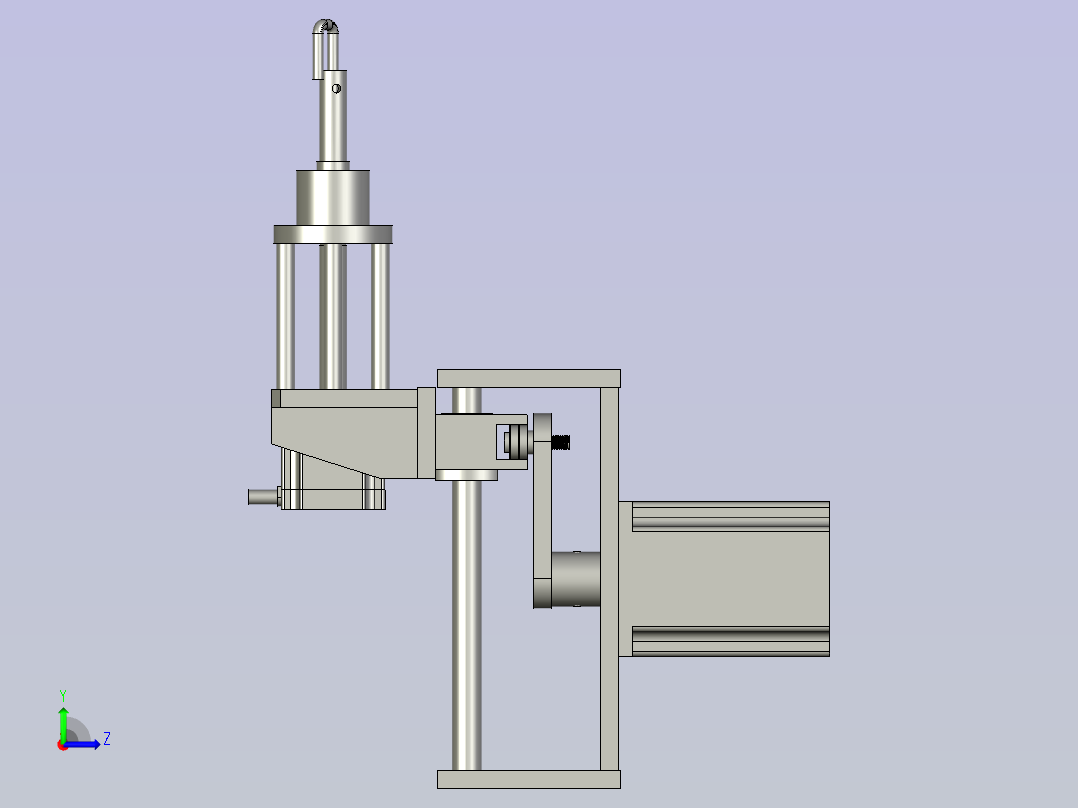 搅拌装置2左视图