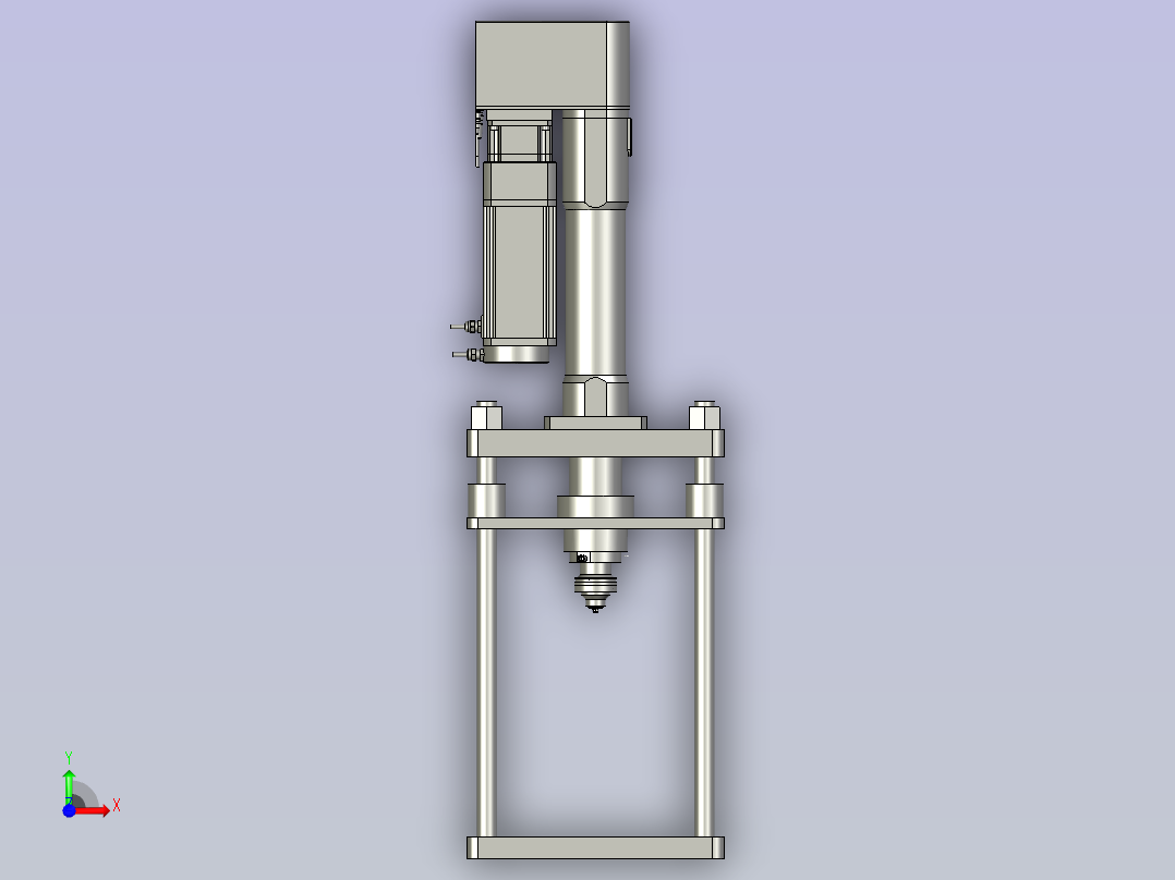 伺服压机构1前视图