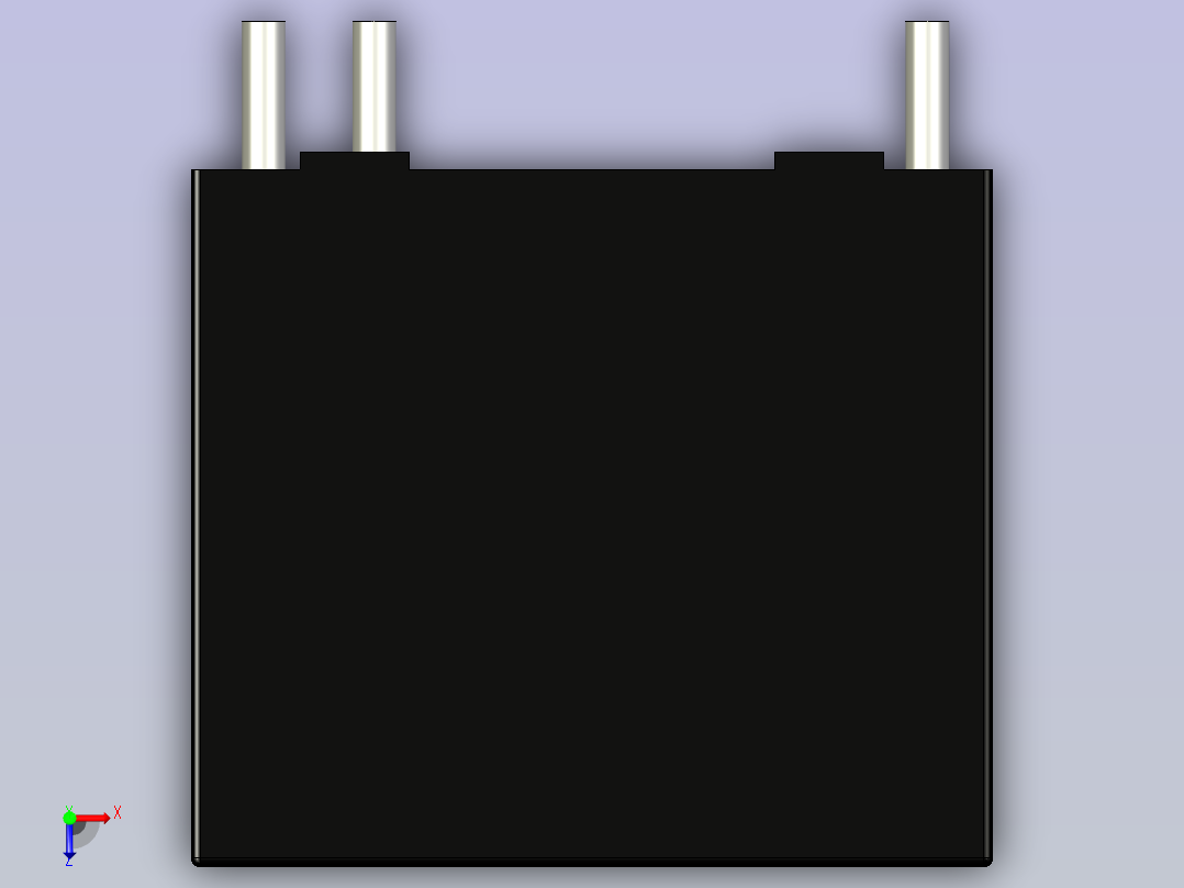 松乐继电器 SRSB-xxVDC S俯视图