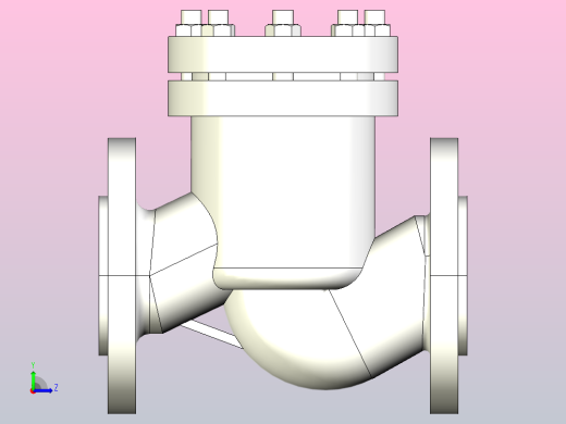 H41H-W-Y-40 升降式止回阀[32]左视缩略图