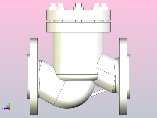 H41H-W-Y-40 升降式止回阀[32]右视缩略图