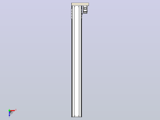 日规模组半封闭丝杆TPA-HNR-220D-3210C-L2000-ML-C-P1K-N3俯视缩略图