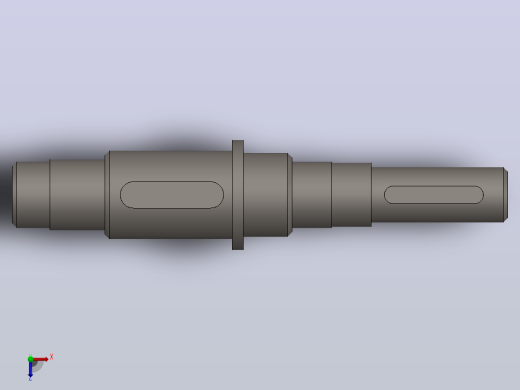 楔形轴设计俯视缩略图