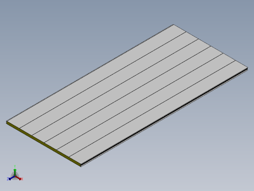 夹芯板40mm正等轴测缩略图