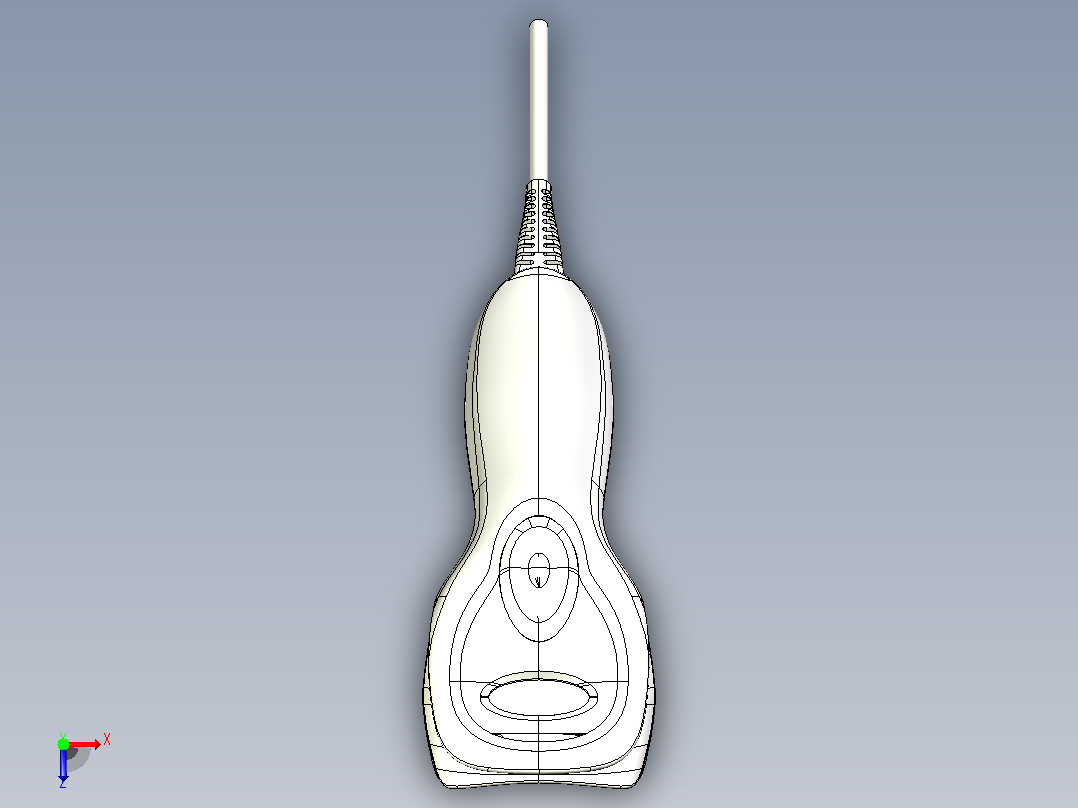 手持式扫描仪IDM12x俯视图