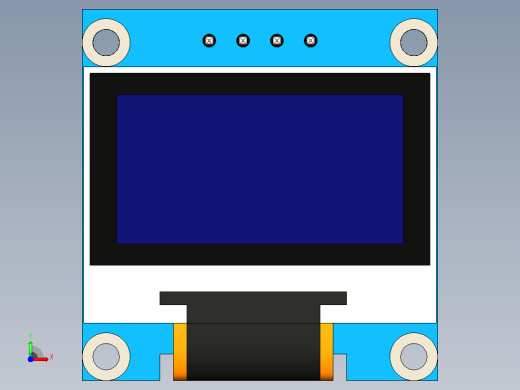 c  oled ssd显示屏前视缩略图
