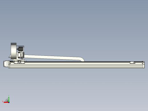 XYGT320-A3-1100-500-M-C-0001负载5-8KG XY丝杆模组 内嵌式 XYGT320-A3 替换东佑达TOYO直线滑台模组后视缩略图