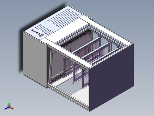 3d蛋糕柜正等轴测缩略图