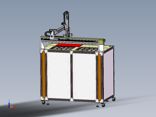 自动送料收料弹夹式上料机3D图纸 G601