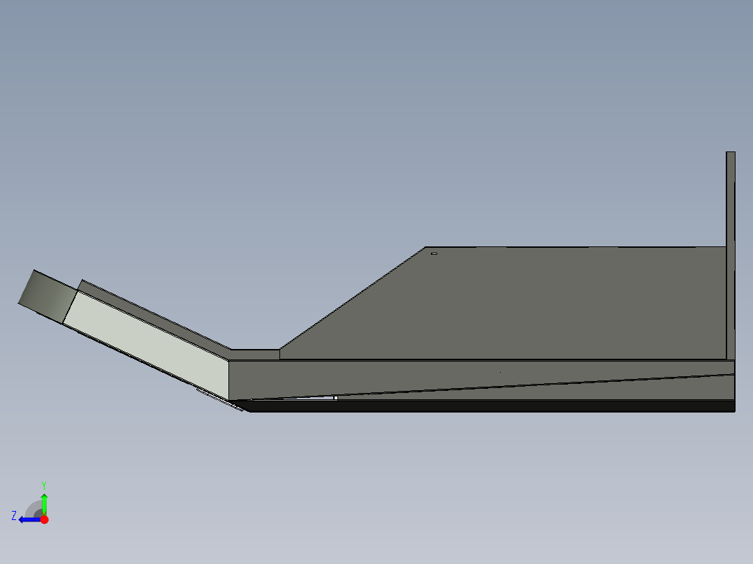 ATM自助办证机3D模型右视图