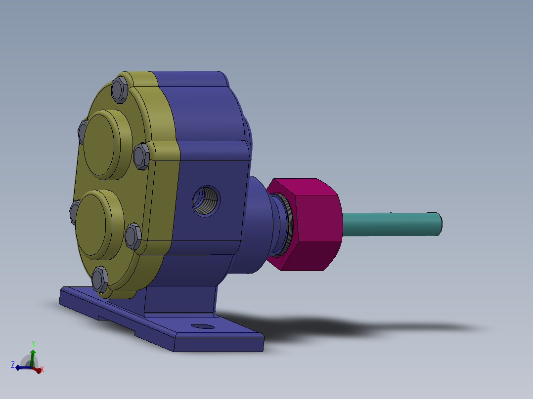 齿轮泵（按图纸自制
