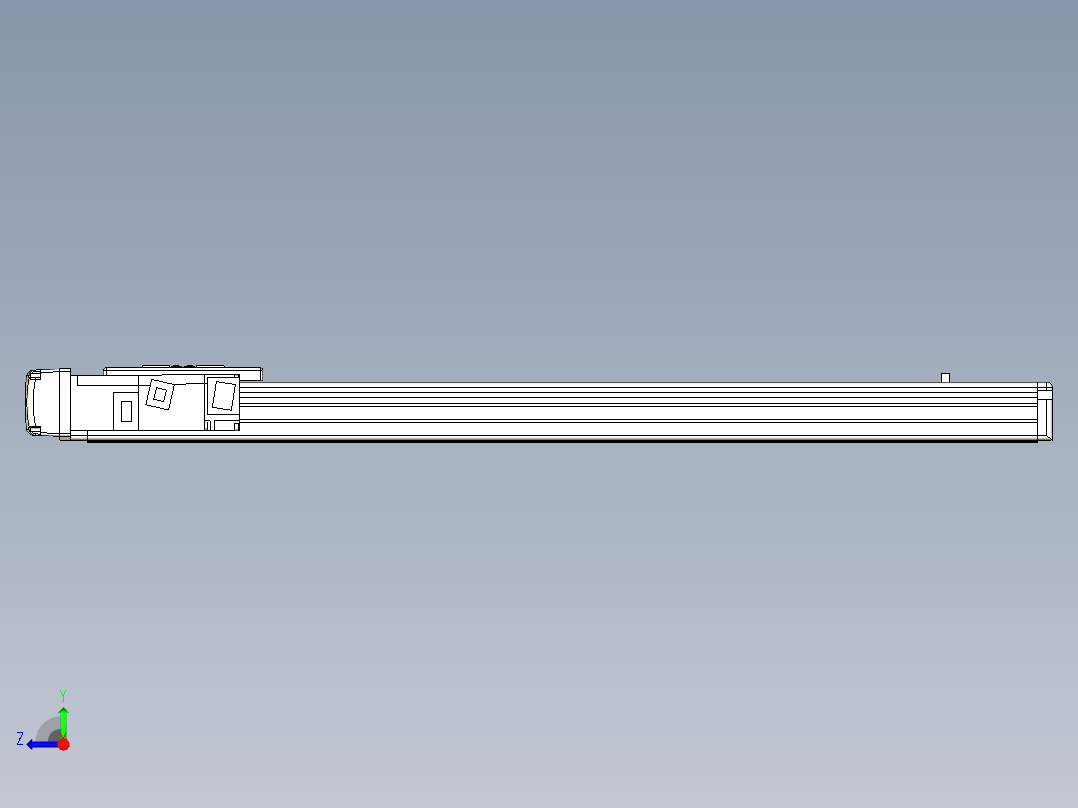 Toyo东佑达直线模组-ETH6M-BL-550-M10B右视图