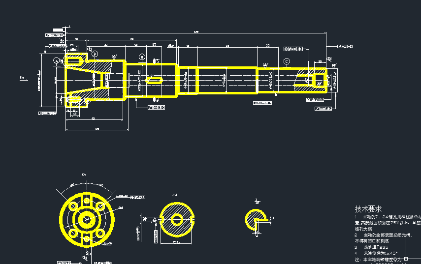 轴机械加工工艺规程与钻床夹具设计