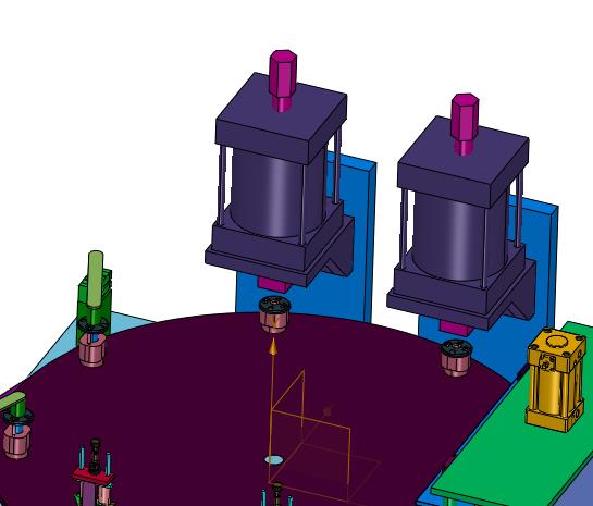 端盖销钉压铆压装机