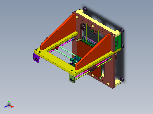 开放式连续碳纤维3d打印机