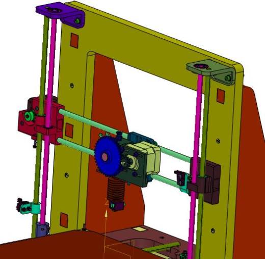 开放式连续碳纤维3d打印机缩略图