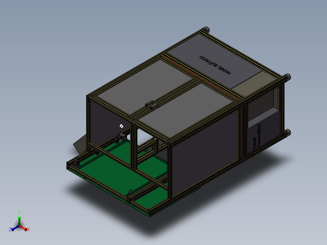 通用汽车正等轴测图