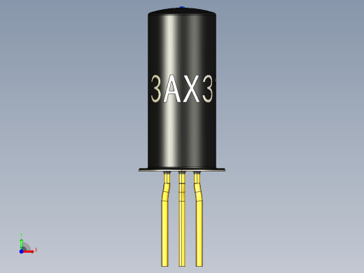 3AX31锗晶体管前视缩略图