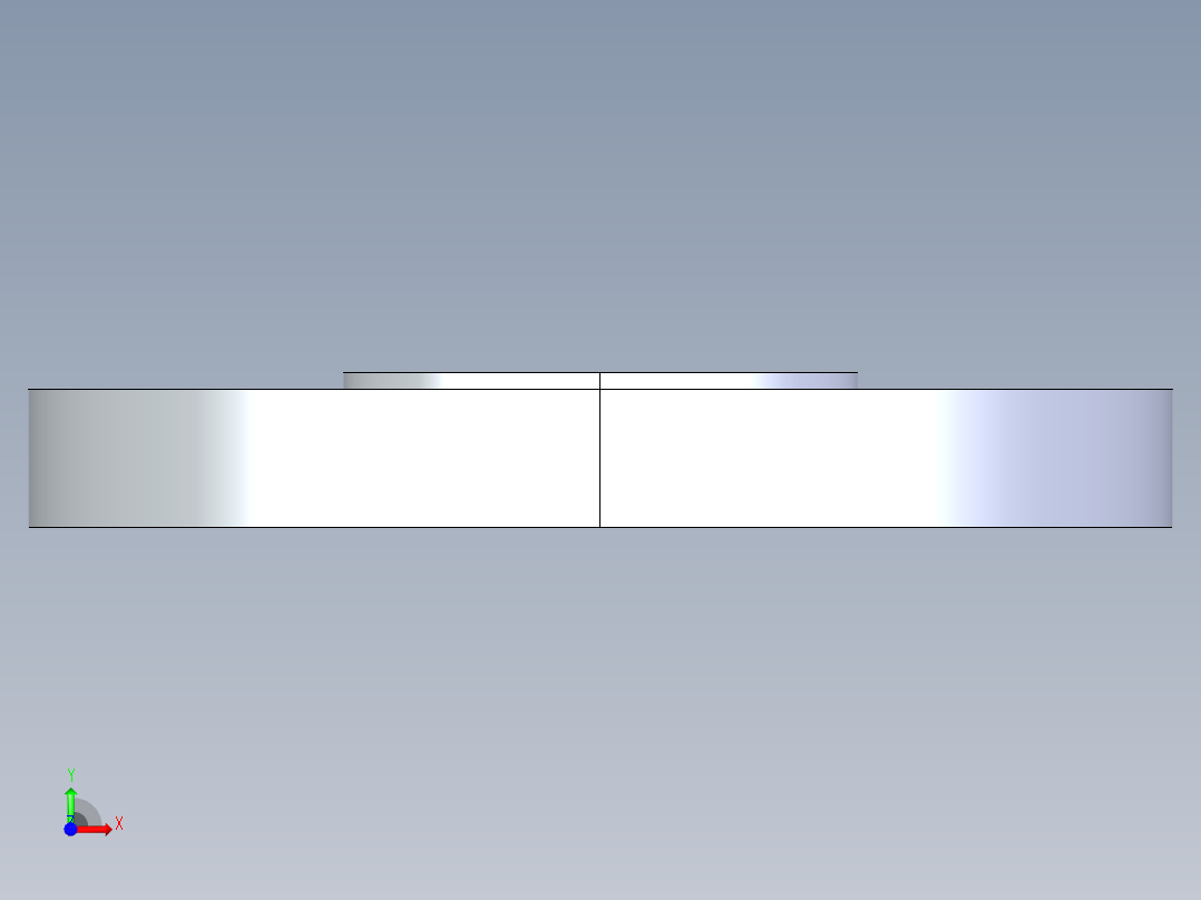 CPVC管件25-Sch80_Blind Flange_9853-012_1.25in前视图