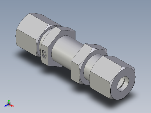 卡套式工业通用硬管接头EO_Bulkhead_union_SV08ZL71