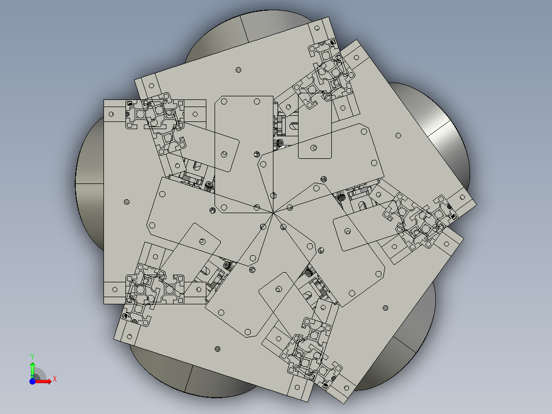 超强喇叭扩音器前视图