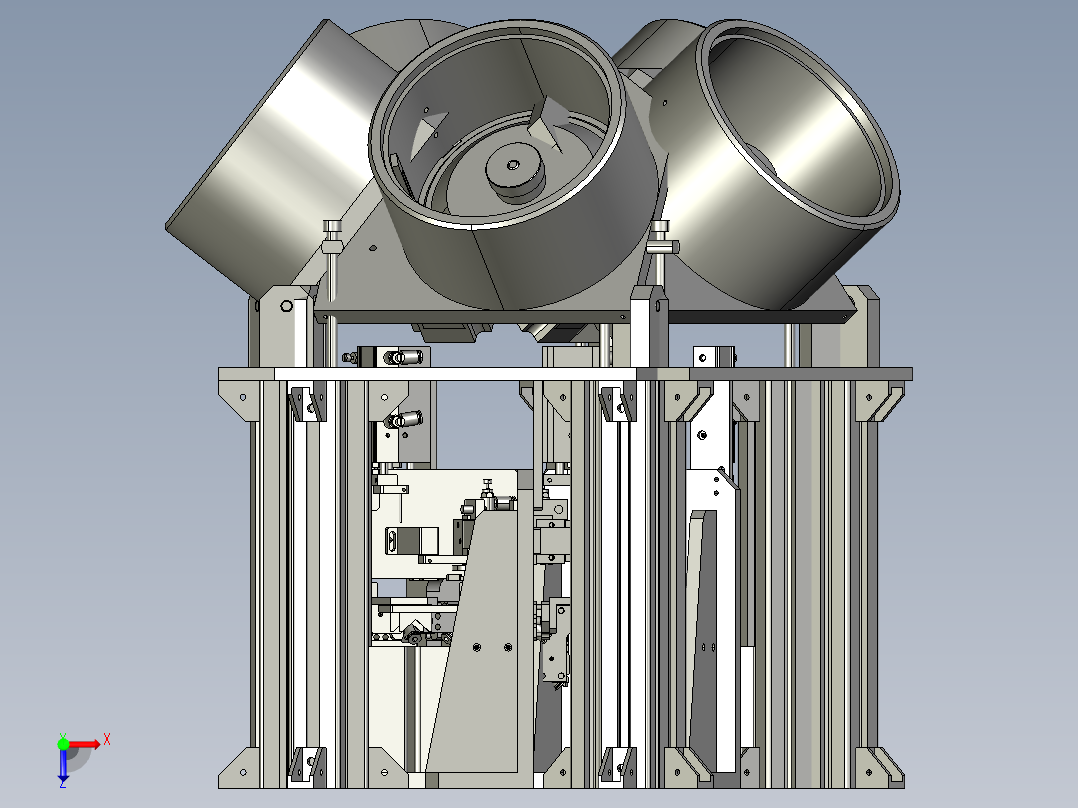 超强喇叭扩音器俯视图