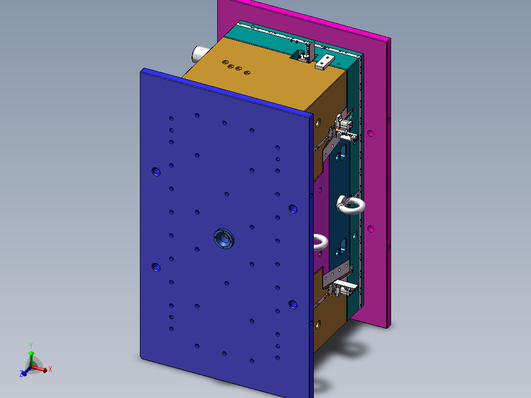 汽车保险杠模具设计