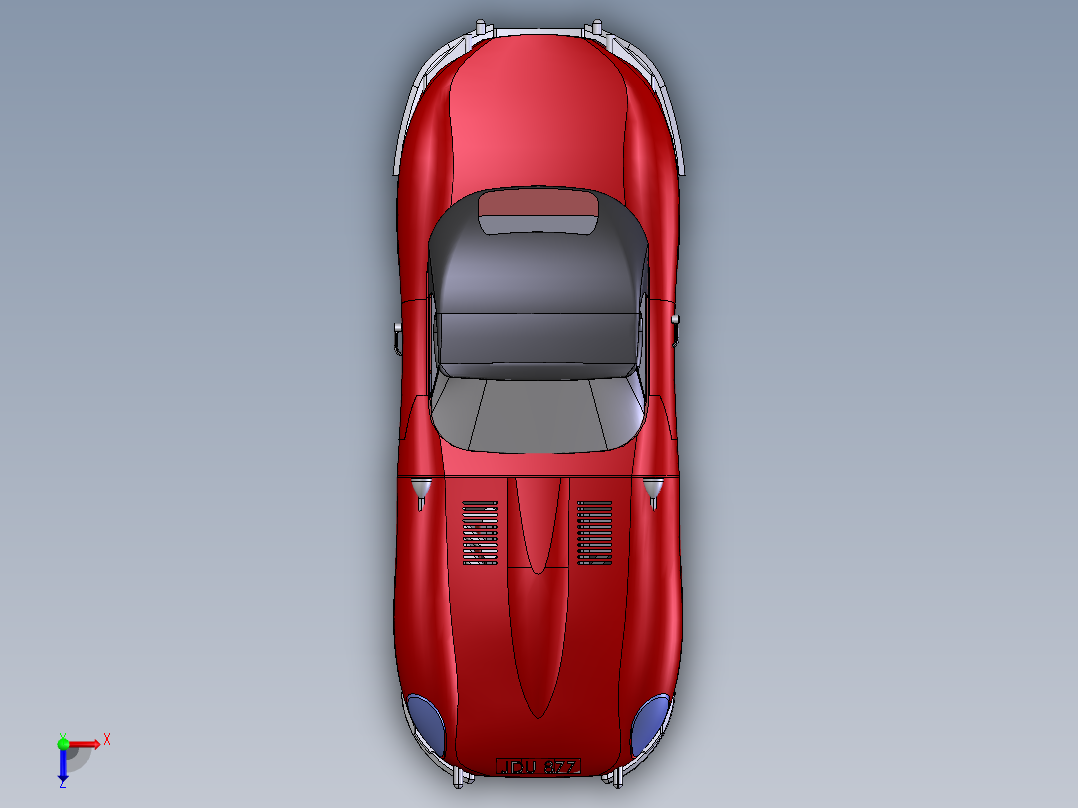 汽车2 (19)俯视图