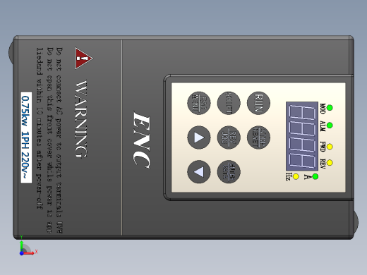 易能EDS800-2S0007XY1变频器0.75kw==565947==30前视缩略图