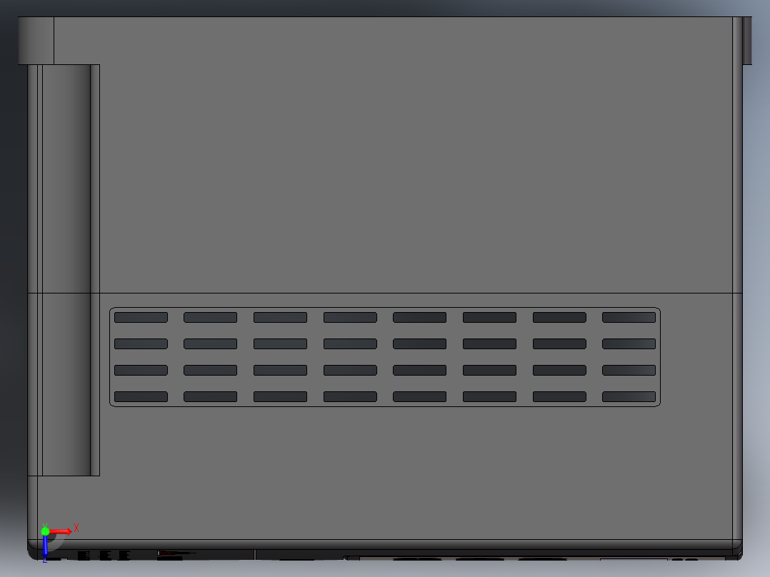 易能EDS800-2S0007XY1变频器0.75kw==565947==30俯视图