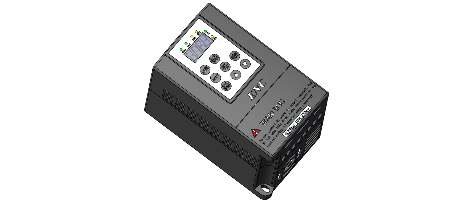 易能EDS800-2S0007XY1变频器0.75kw
