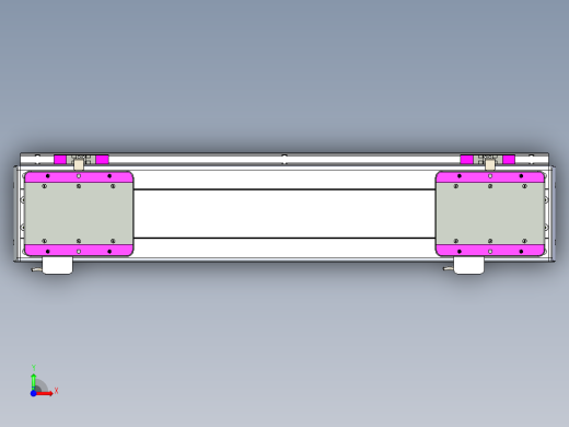 威洛博LC系列3d模型模组2LC14S1Y-S400前视缩略图