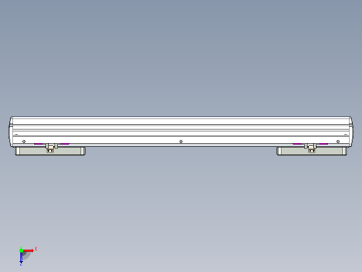 威洛博LC系列3d模型模组2LC14S1Y-S400俯视缩略图