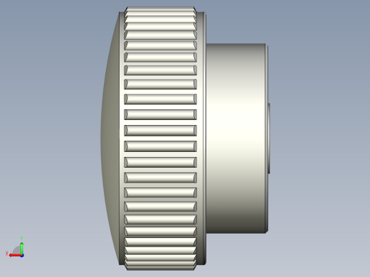 把手(凸紋)B.193-3D多系列多零件图纸模型后视缩略图