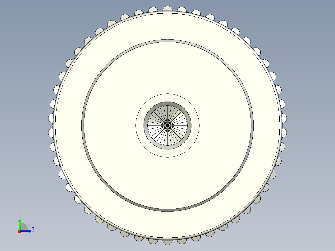 把手(凸紋)B.193-3D多系列多零件图纸模型左视图