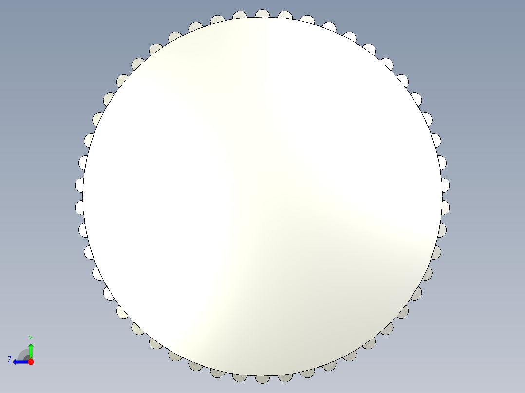 把手(凸紋)B.193-3D多系列多零件图纸模型右视图