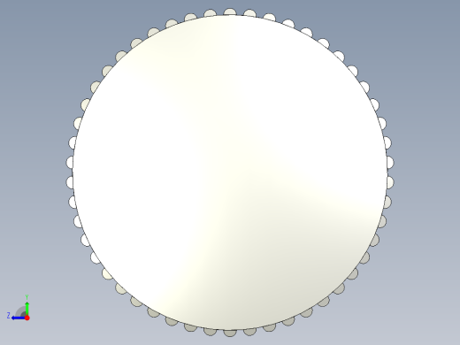 把手(凸紋)B.193-3D多系列多零件图纸模型右视缩略图