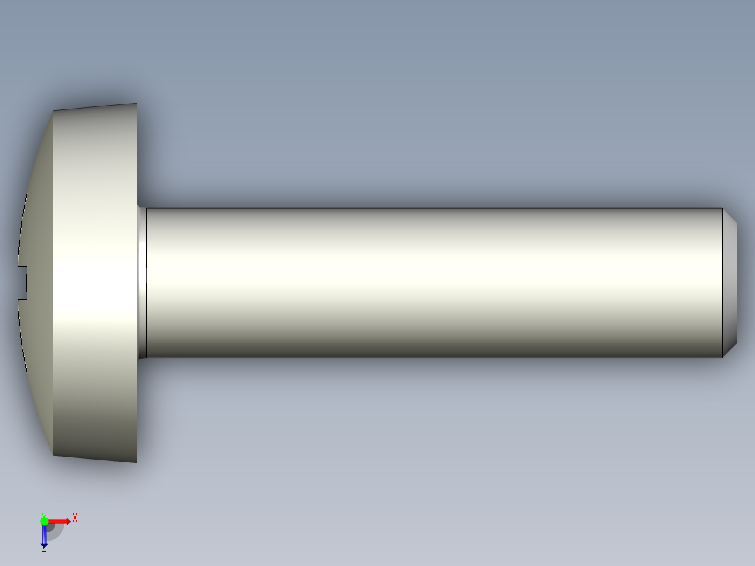 Cross_recessed_head-M5-20-20-4-12-6.stp螺钉-俯视图