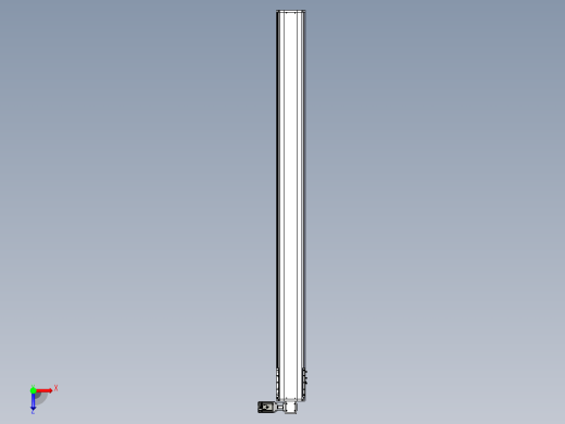 东锦同步带传动-直线滑台模组DH210B-L150-S2500-BL-P750W-C3俯视缩略图