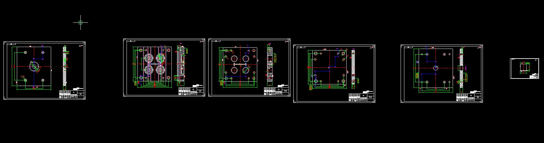 Q062-中空桶盖注塑模具设计【一模四腔】