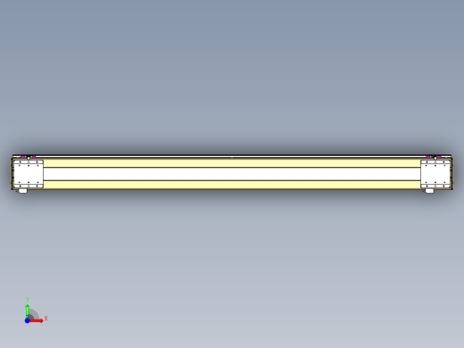 威洛博LC系列3d模型模组2LC17E1Y-S2000前视缩略图