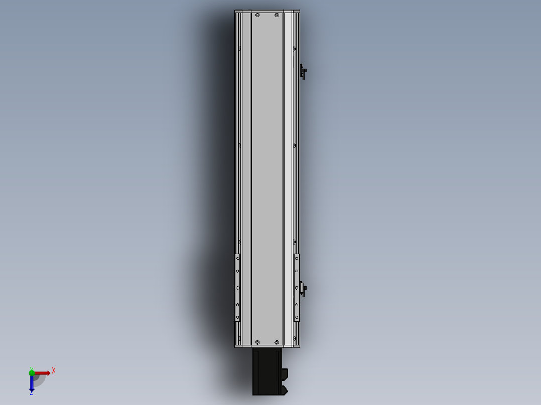 精密模组MY140-T10-450L-BC-P40B-C4-C俯视图