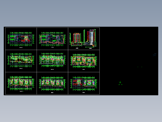 住宅楼平立面图