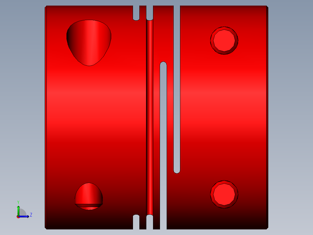 联轴器DBH01-D32-d8-e8左视图