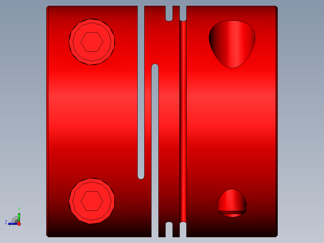 联轴器DBH01-D32-d8-e8右视图