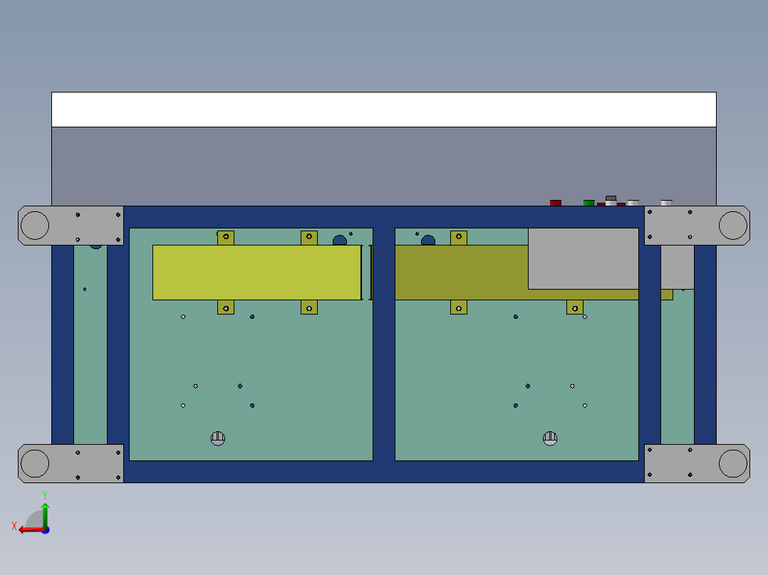 角度冲切机sw18可编辑后视图