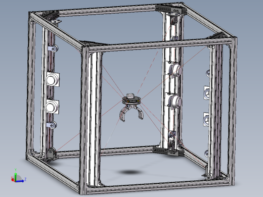 绳驱机器人sw22可编辑