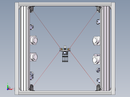 绳驱机器人sw22可编辑前视缩略图