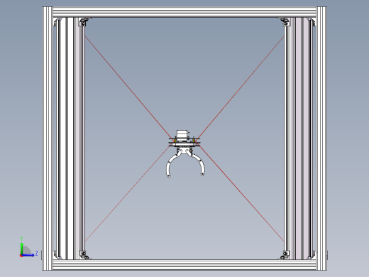 绳驱机器人sw22可编辑左视缩略图